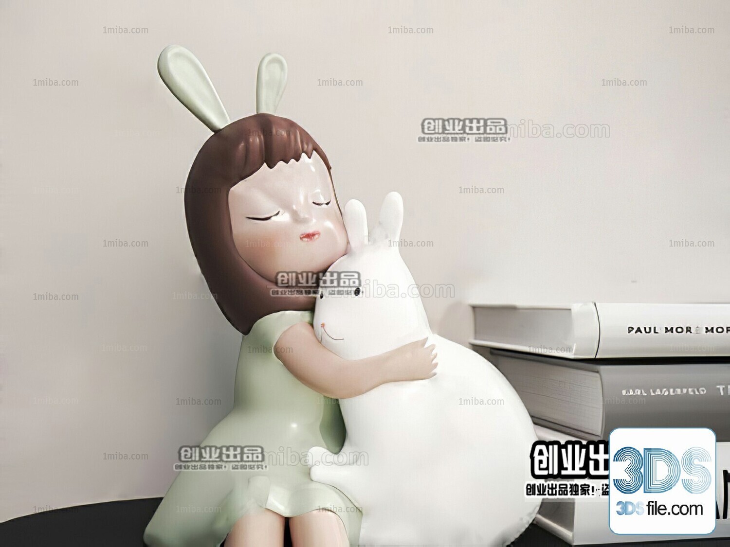 108 Decorative Statue 3d Models Vol 01