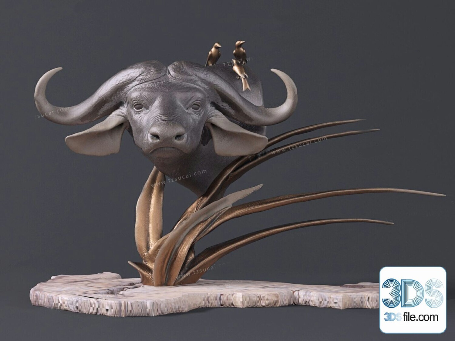108 Decorative Statue 3d Models Vol 01