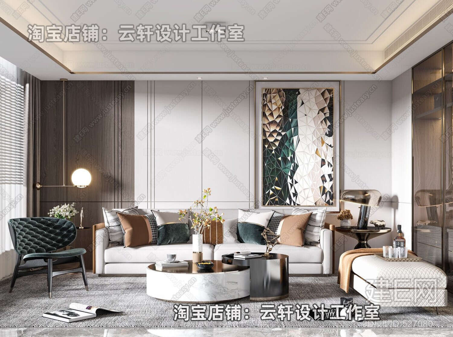 26 LIVING ROOM FULL SCENES 3D MODELS VOL26