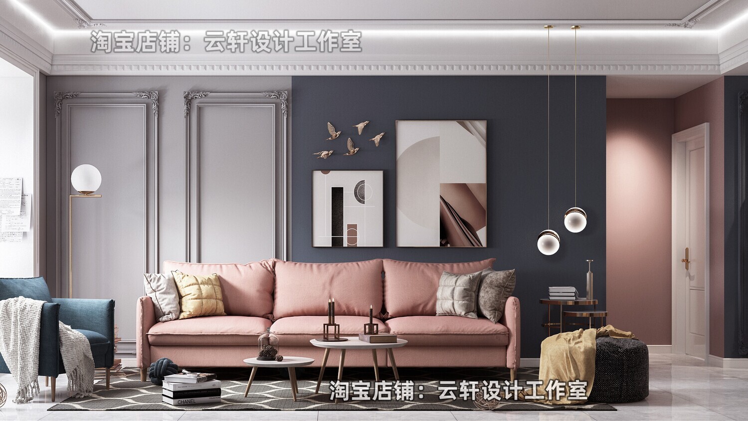 26 LIVING ROOM FULL SCENES 3D MODELS VOL26