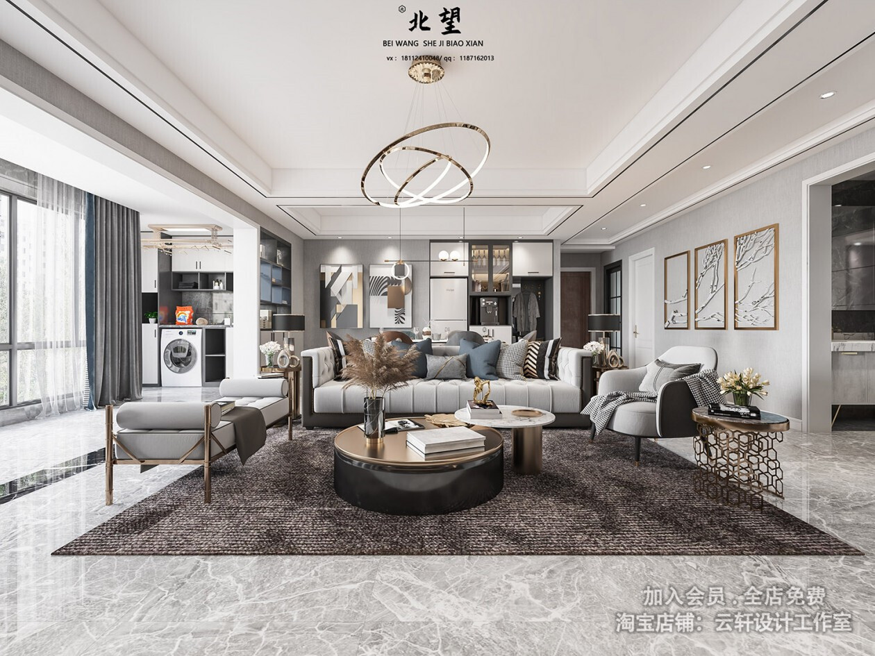 26 LIVING ROOM FULL SCENES 3D MODELS VOL26