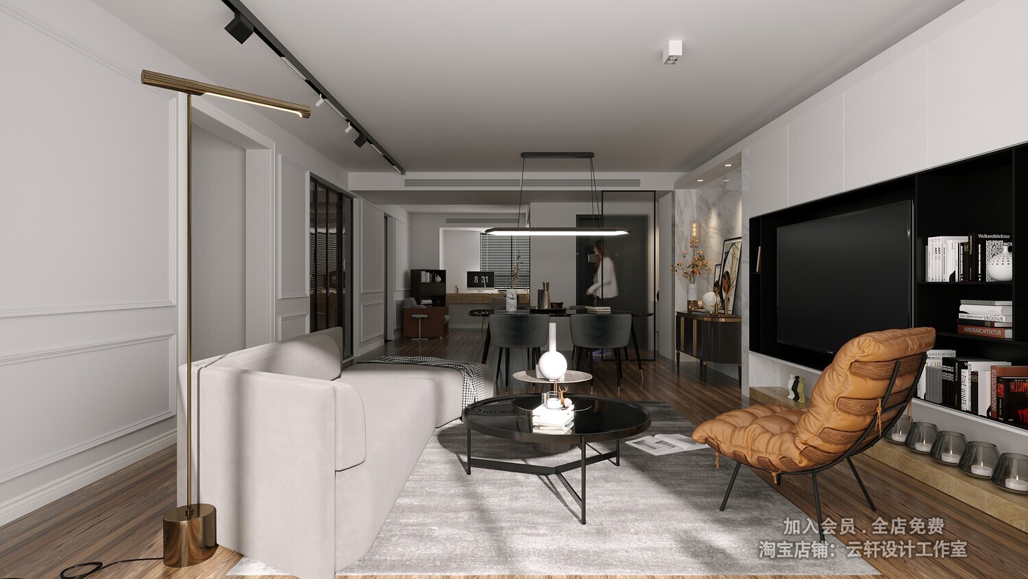 26 LIVING ROOM FULL SCENES 3D MODELS VOL26