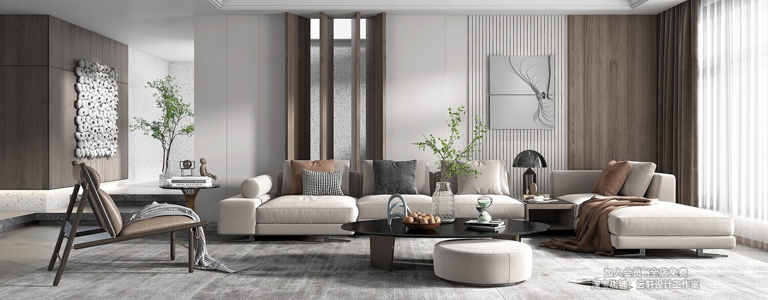 26 LIVING ROOM FULL SCENES 3D MODELS VOL26