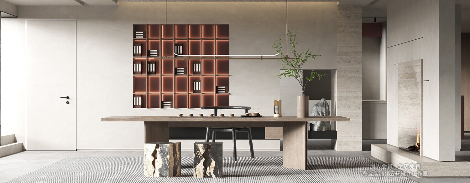 26 LIVING ROOM FULL SCENES 3D MODELS VOL26