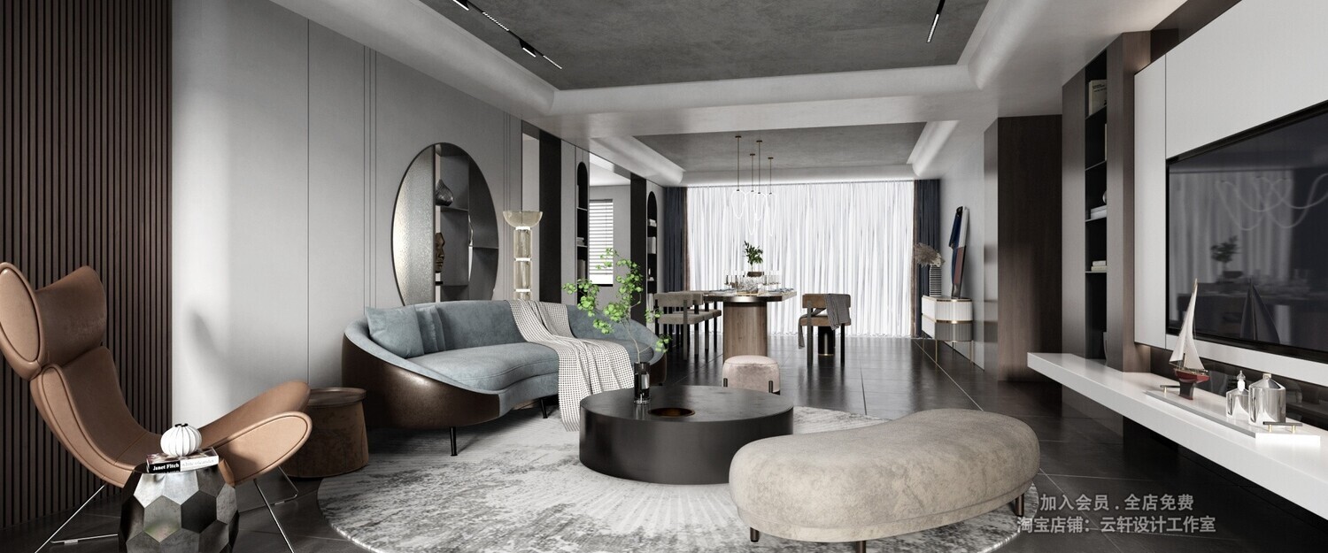 26 LIVING ROOM FULL SCENES 3D MODELS VOL26