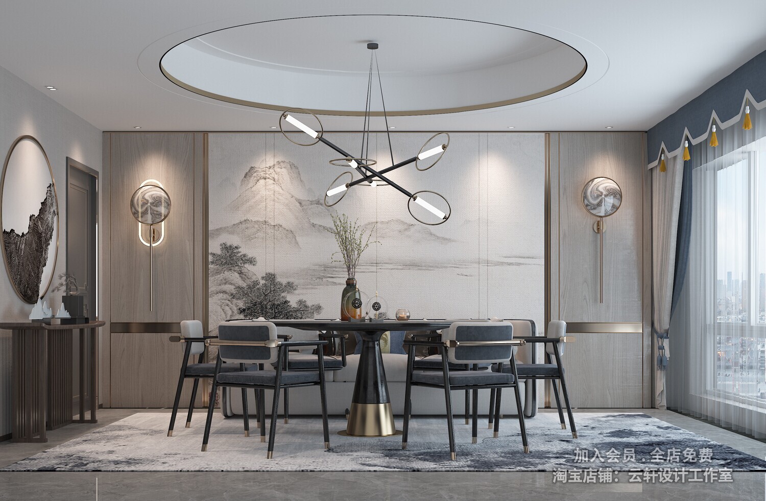 26 LIVING ROOM FULL SCENES 3D MODELS VOL26