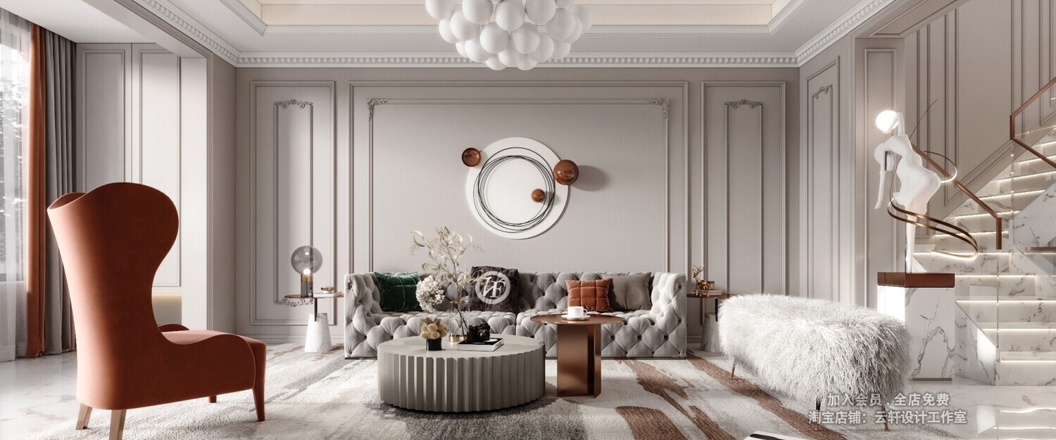 26 LIVING ROOM FULL SCENES 3D MODELS VOL26