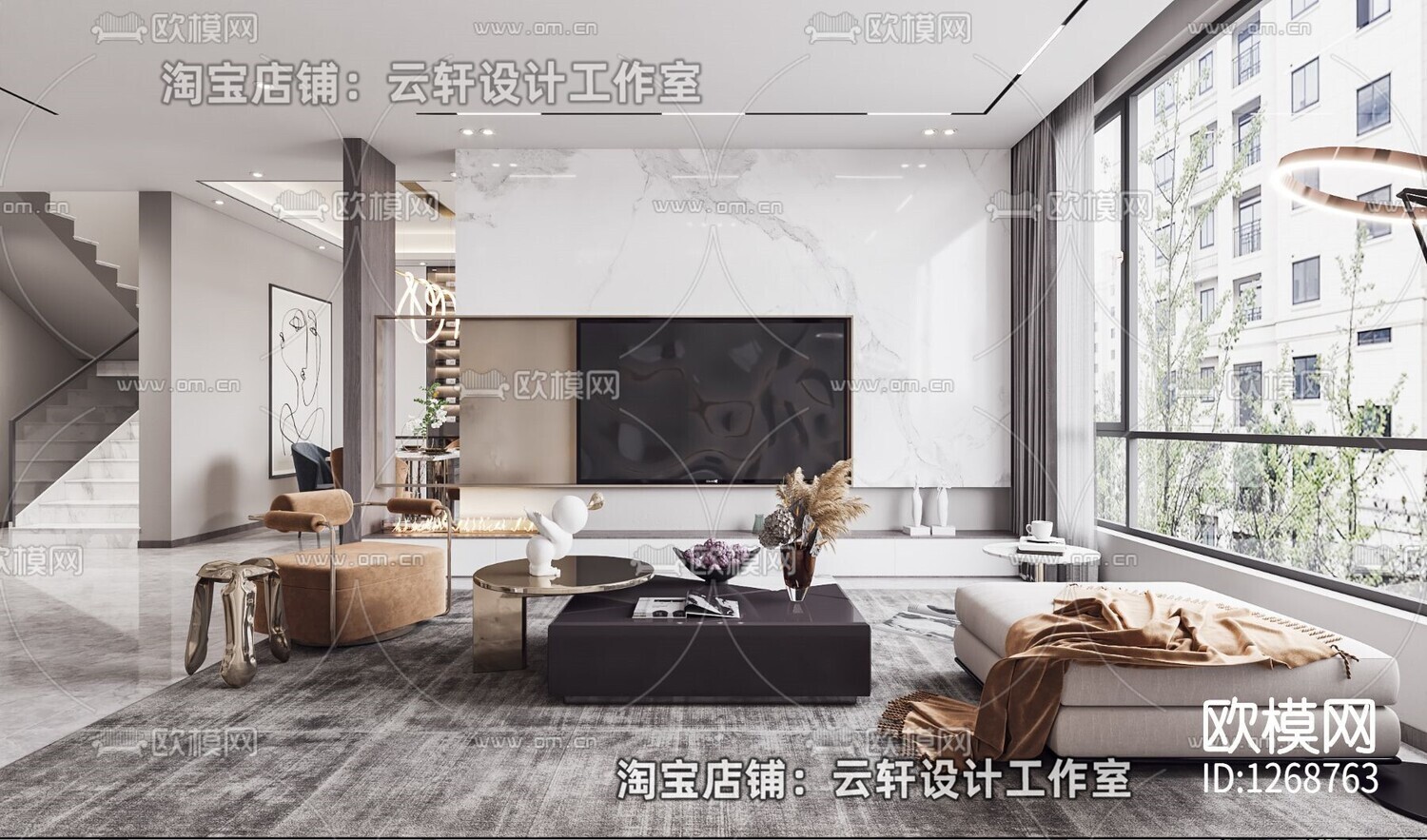 26 LIVING ROOM FULL SCENES 3D MODELS VOL26