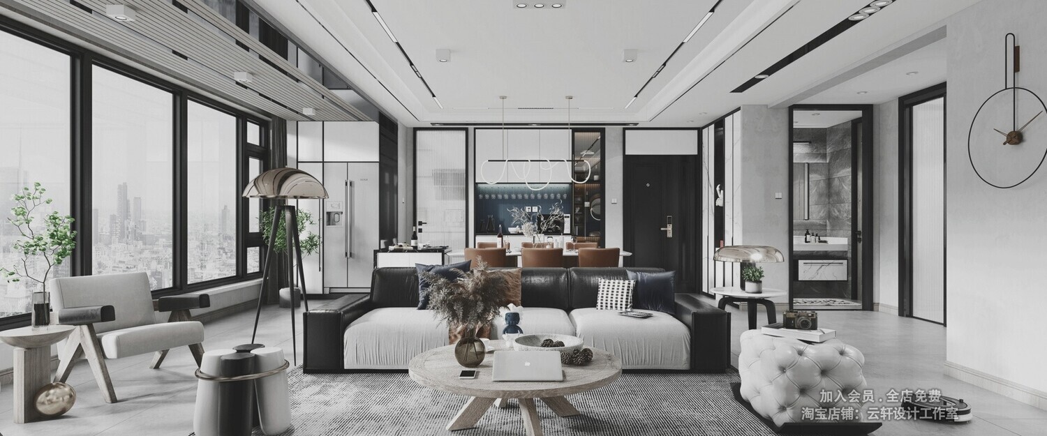 26 LIVING ROOM FULL SCENES 3D MODELS VOL26