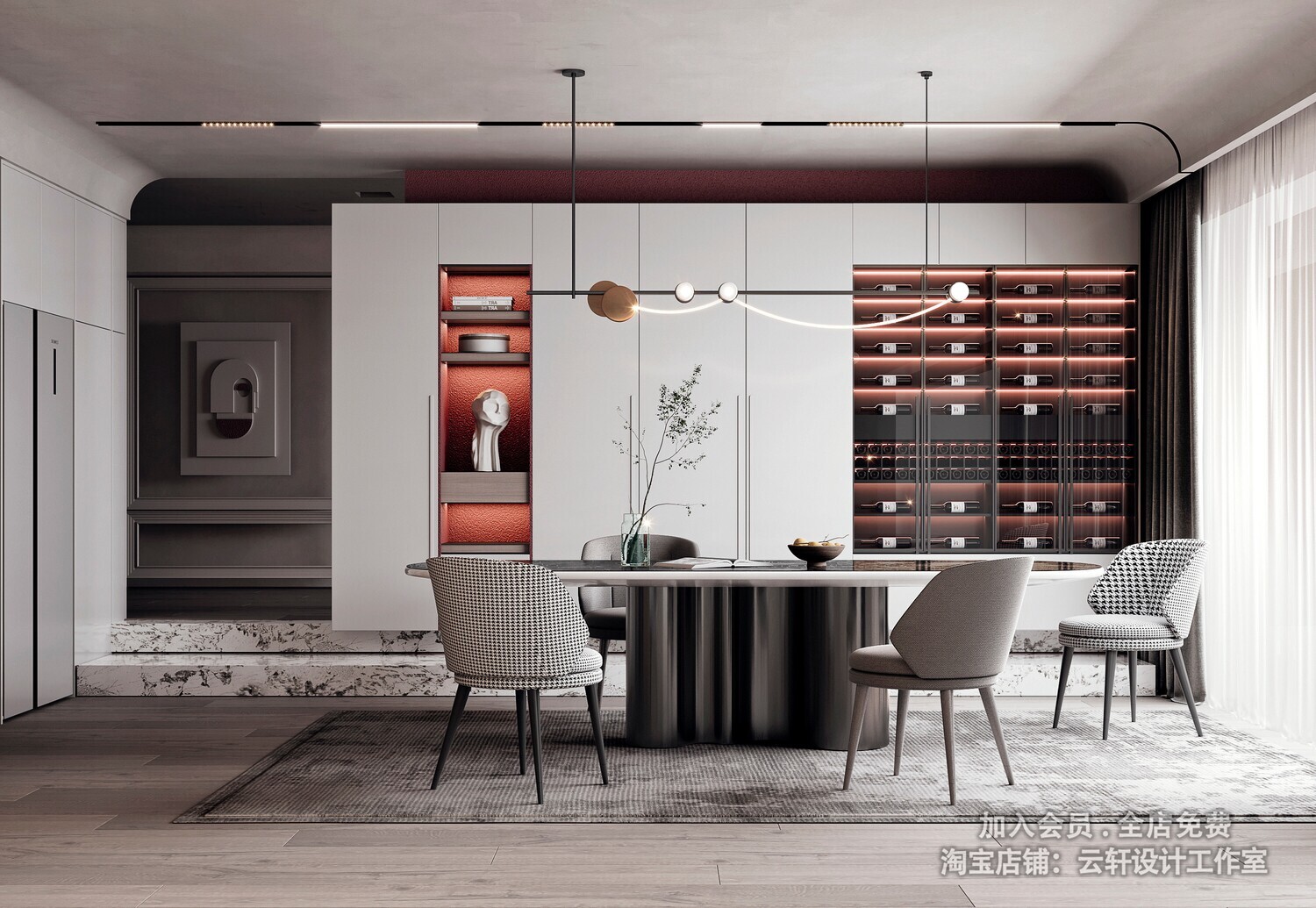 26 LIVING ROOM FULL SCENES 3D MODELS VOL26
