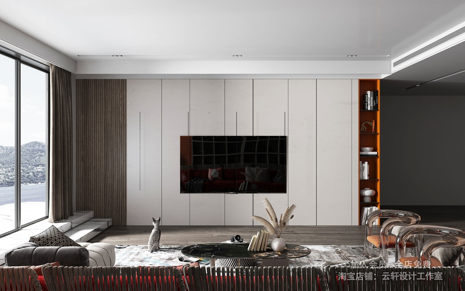 26 LIVING ROOM FULL SCENES 3D MODELS VOL26