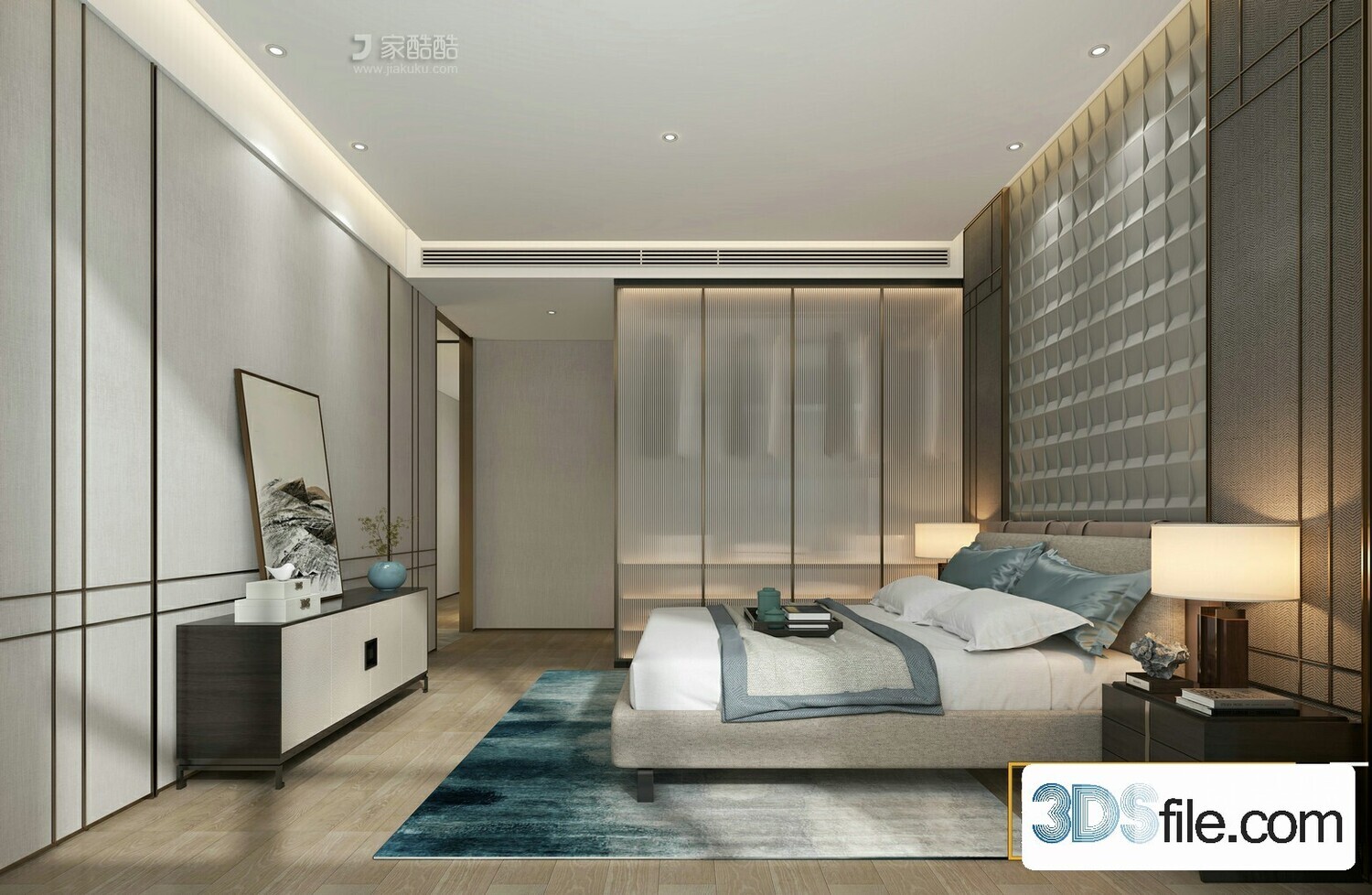 50 FREE FULL SCENES BED ROOM 3D MODELS FOR DOWNLOAD - FREE