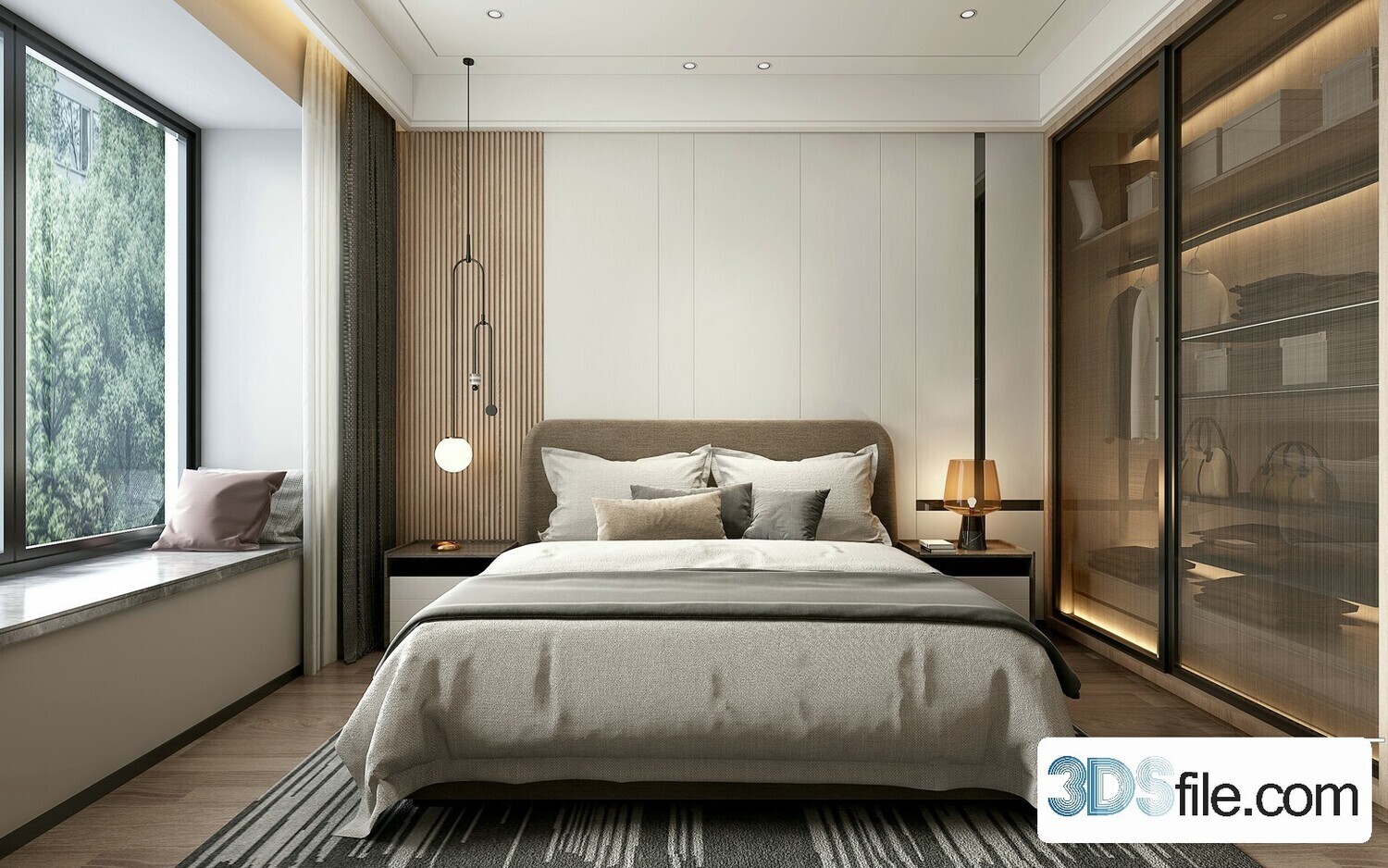 50 FREE FULL SCENES BED ROOM 3D MODELS FOR DOWNLOAD - FREE