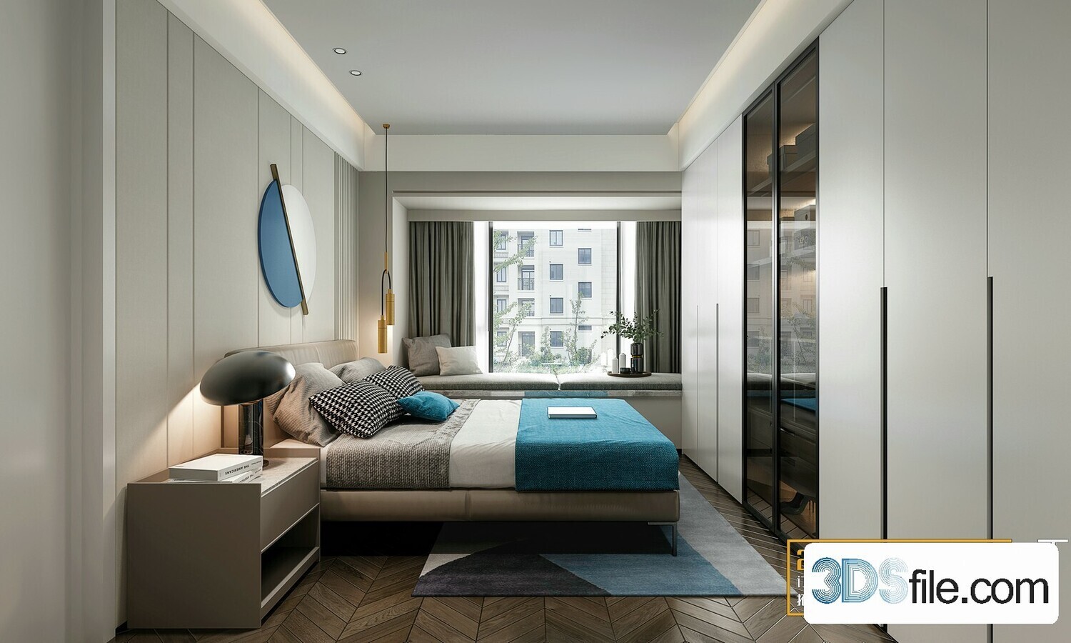 50 FREE FULL SCENES BED ROOM 3D MODELS FOR DOWNLOAD - FREE