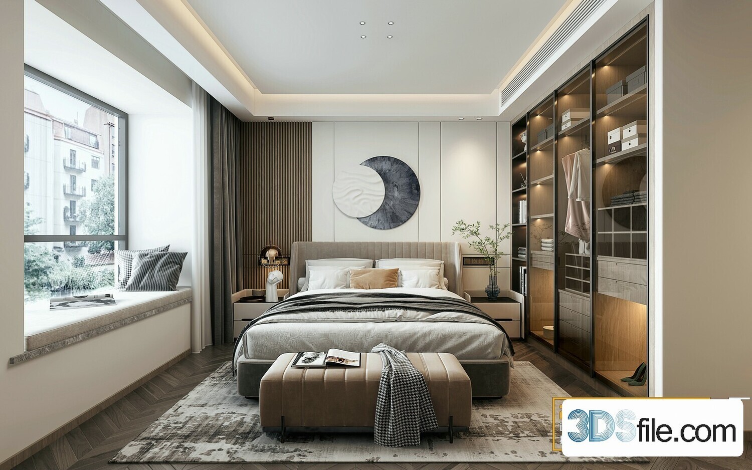 50 FREE FULL SCENES BED ROOM 3D MODELS FOR DOWNLOAD - FREE