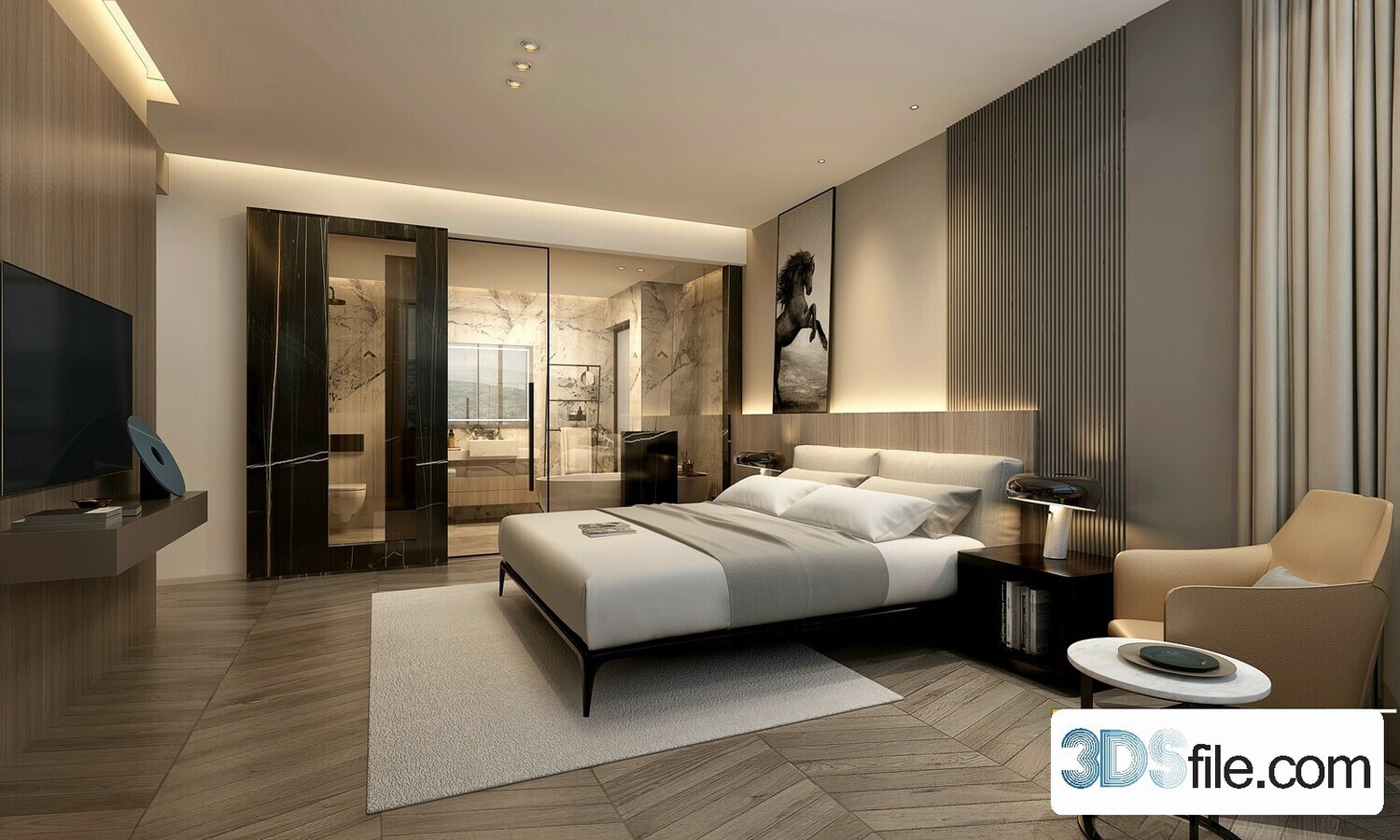 50 FREE FULL SCENES BED ROOM 3D MODELS FOR DOWNLOAD - FREE