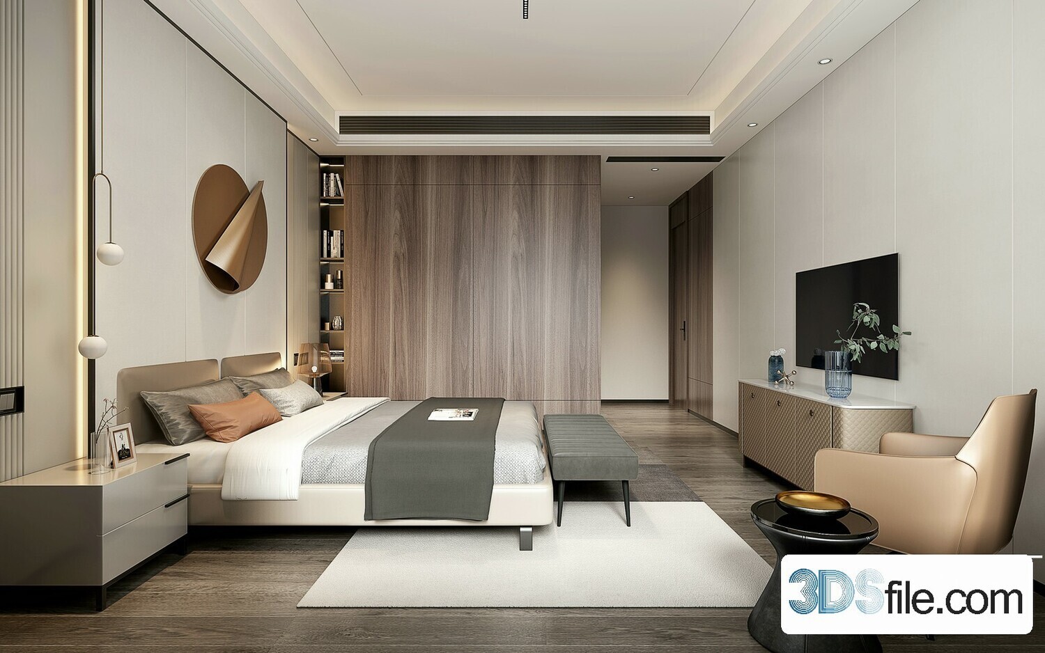 50 FREE FULL SCENES BED ROOM 3D MODELS FOR DOWNLOAD - FREE
