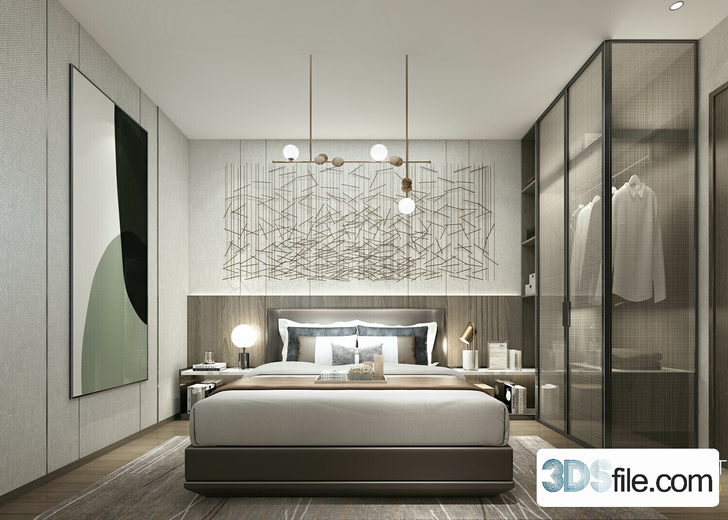 50 FREE FULL SCENES BED ROOM 3D MODELS FOR DOWNLOAD - FREE