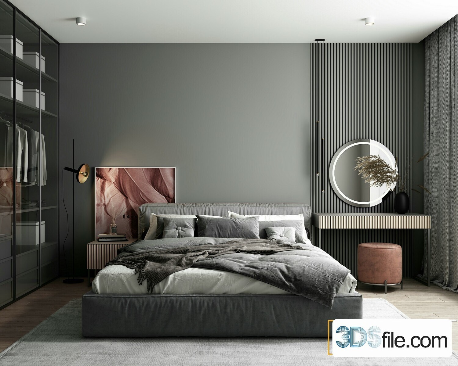 50 FREE FULL SCENES BED ROOM 3D MODELS FOR DOWNLOAD - FREE