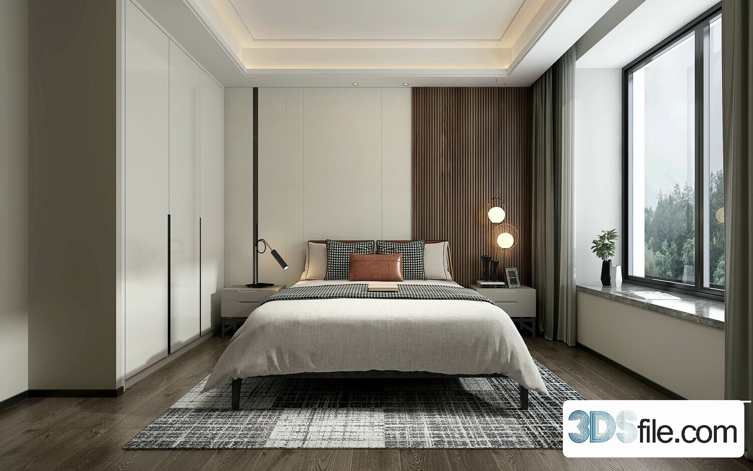 50 FREE FULL SCENES BED ROOM 3D MODELS FOR DOWNLOAD - FREE