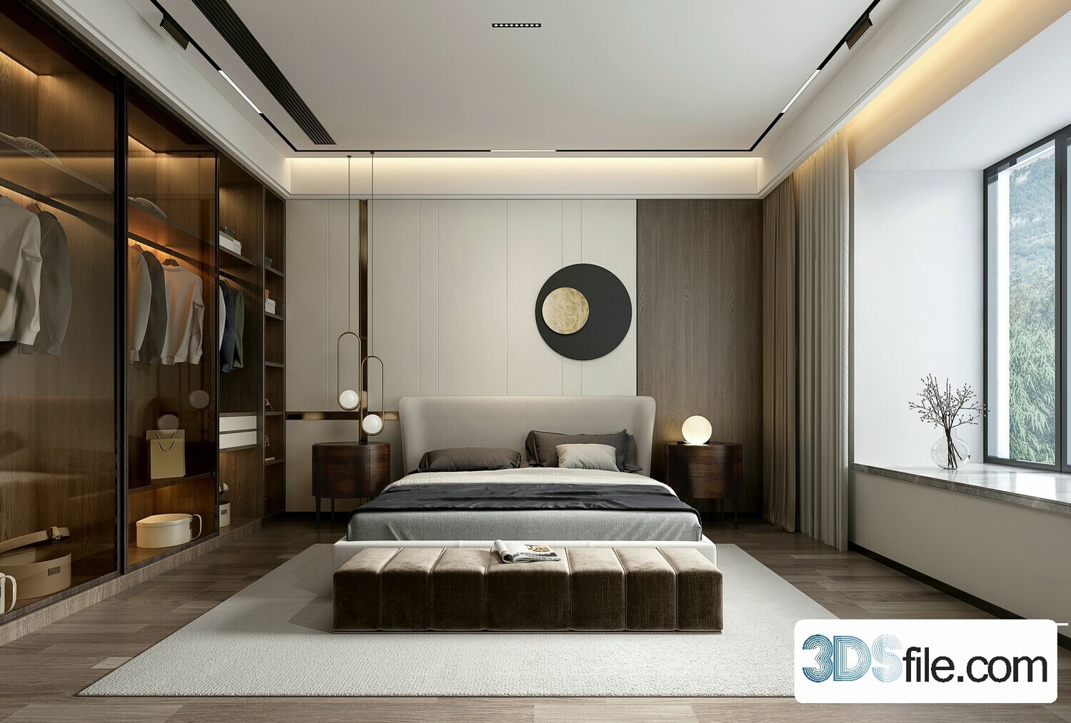 50 FREE FULL SCENES BED ROOM 3D MODELS FOR DOWNLOAD - FREE