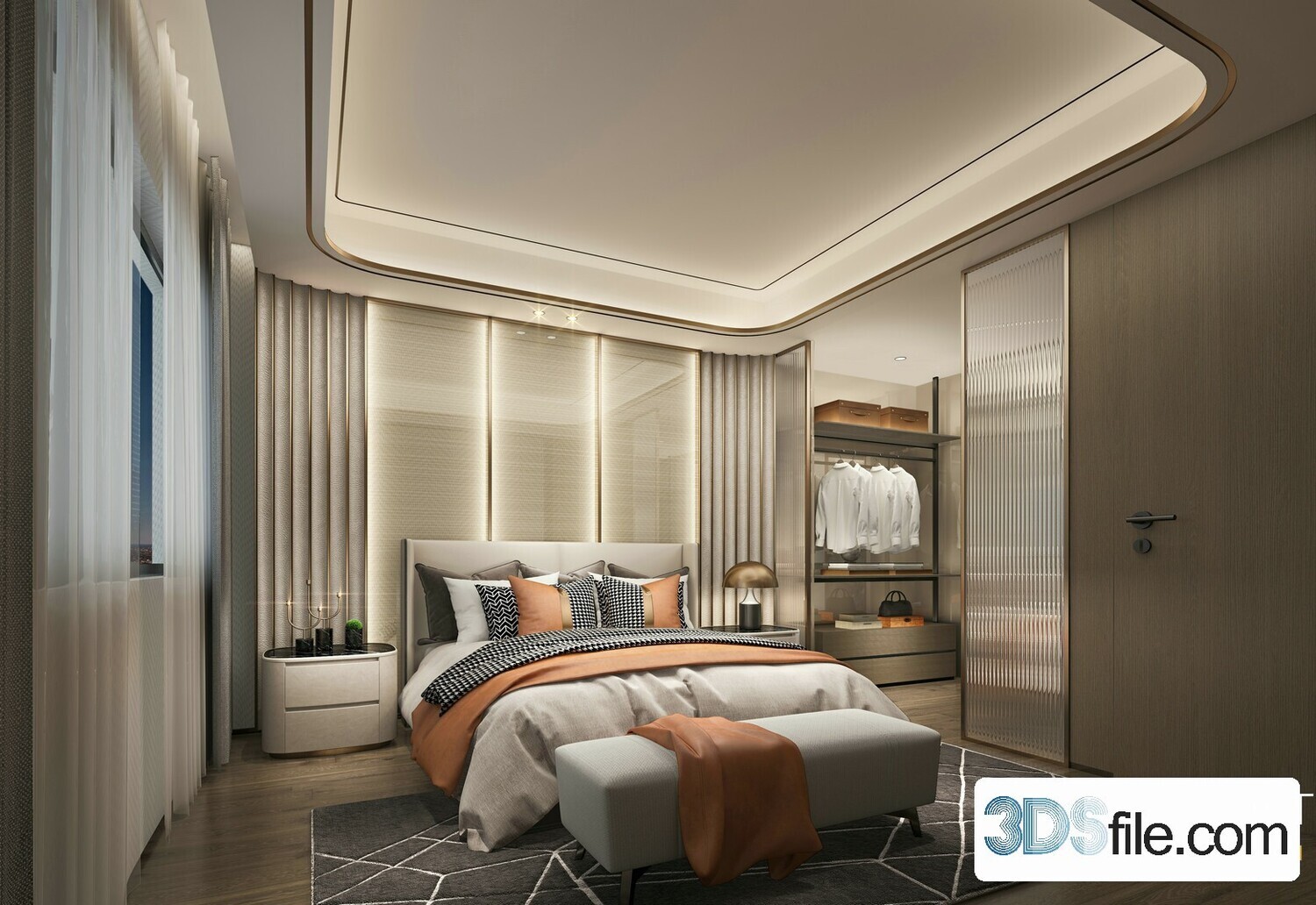 50 FREE FULL SCENES BED ROOM 3D MODELS FOR DOWNLOAD - FREE