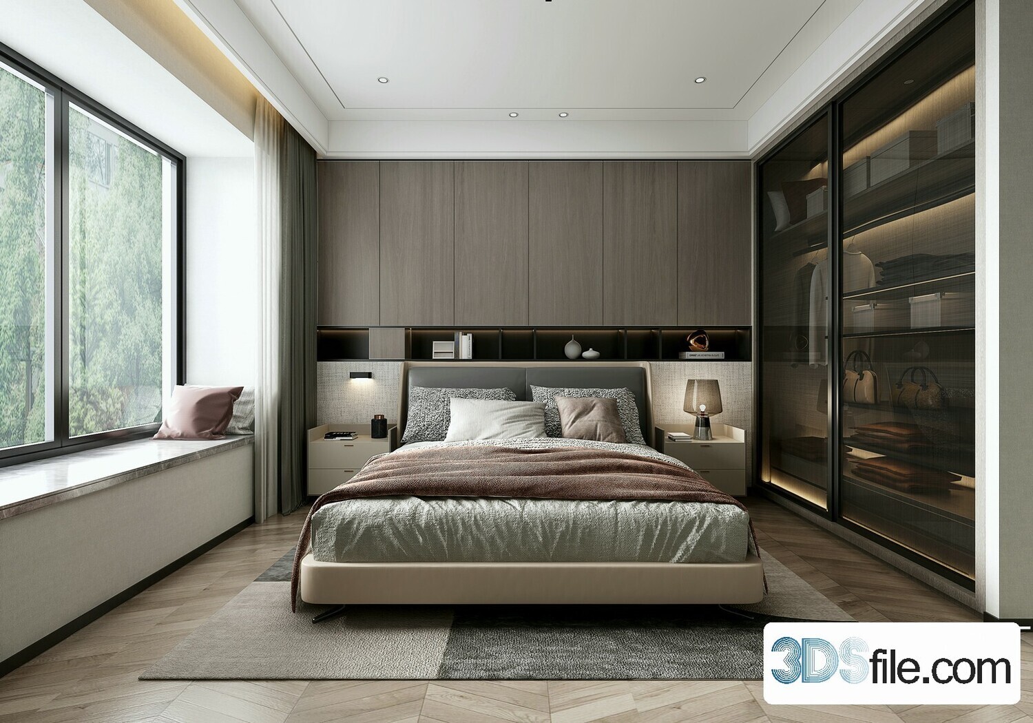 50 FREE FULL SCENES BED ROOM 3D MODELS FOR DOWNLOAD - FREE
