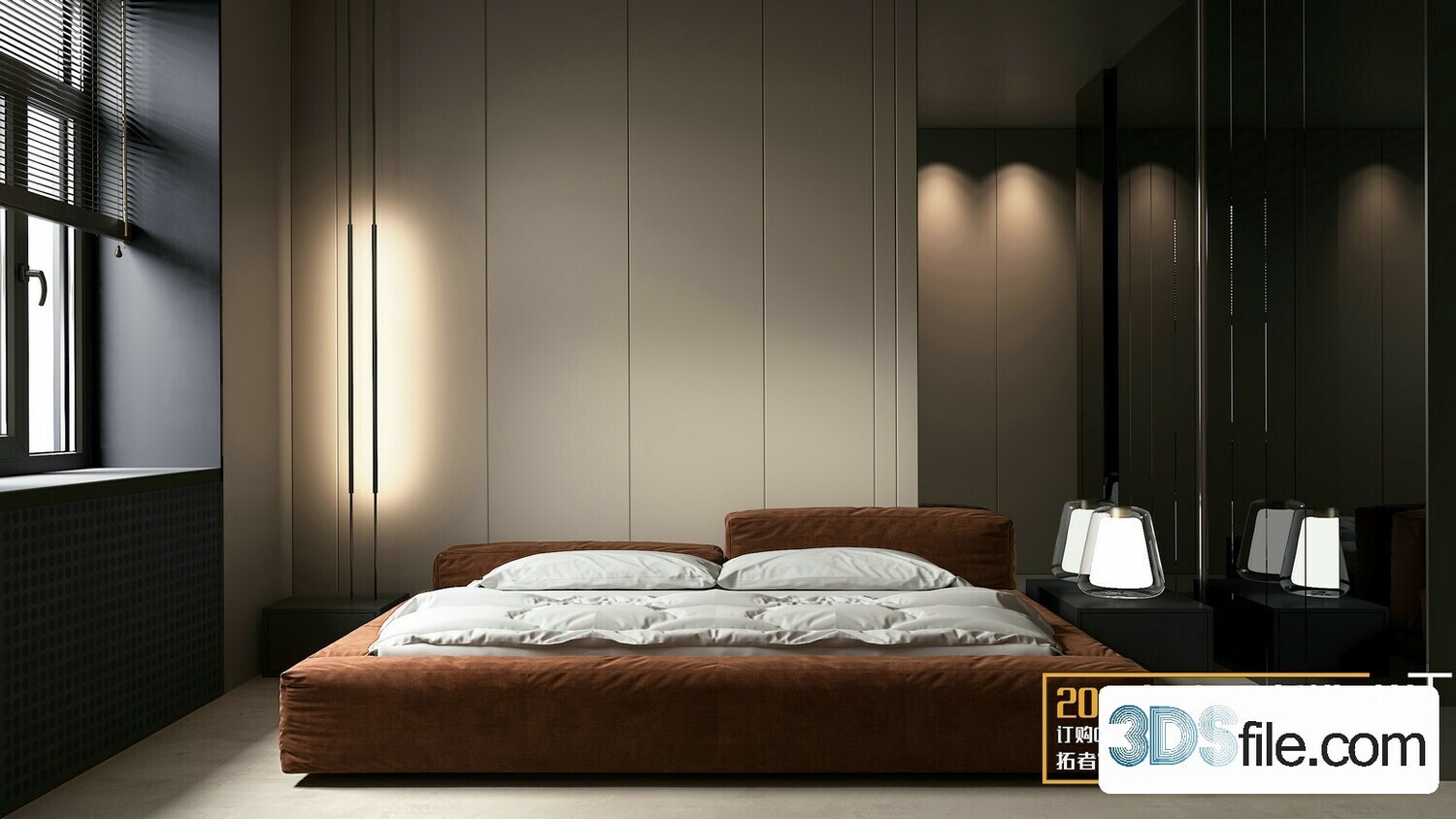 50 FREE FULL SCENES BED ROOM 3D MODELS FOR DOWNLOAD - FREE