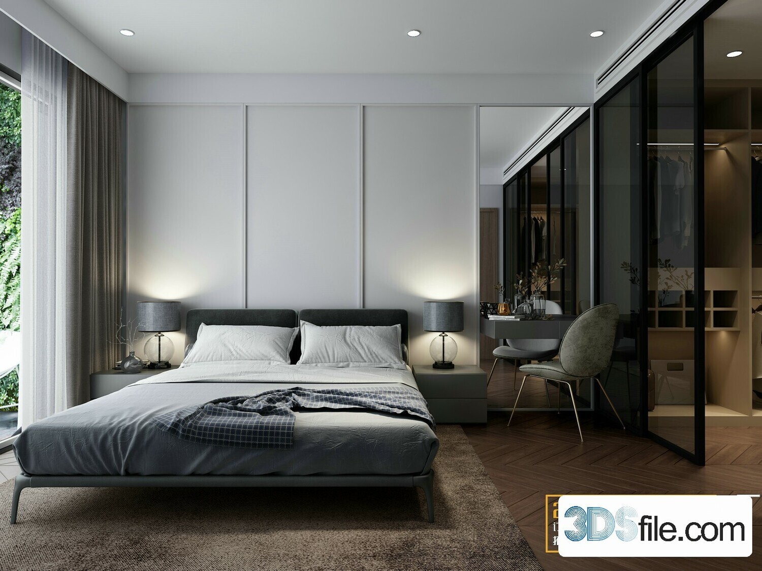 50 FREE FULL SCENES BED ROOM 3D MODELS FOR DOWNLOAD - FREE