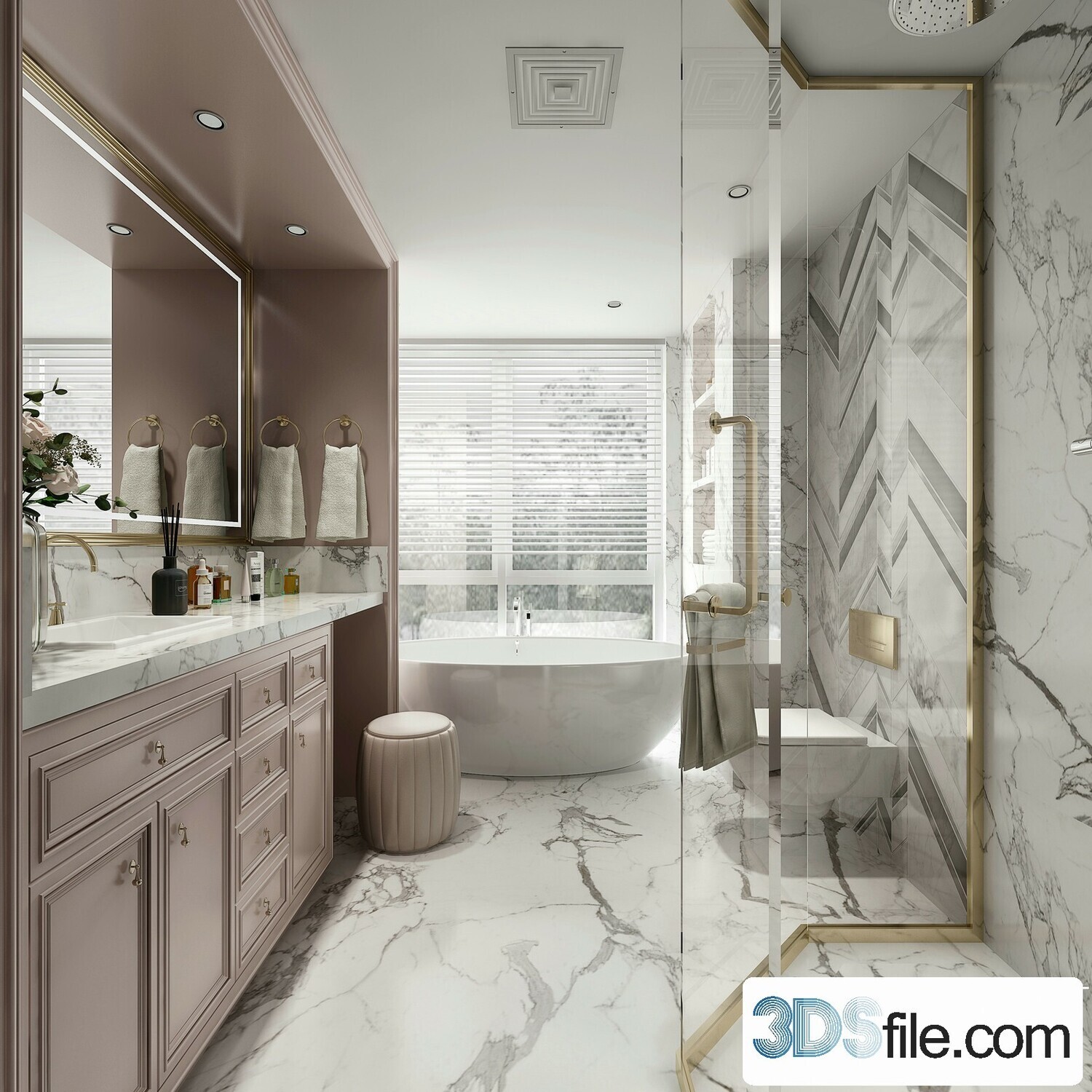 17 Bath room 3d models vol.10