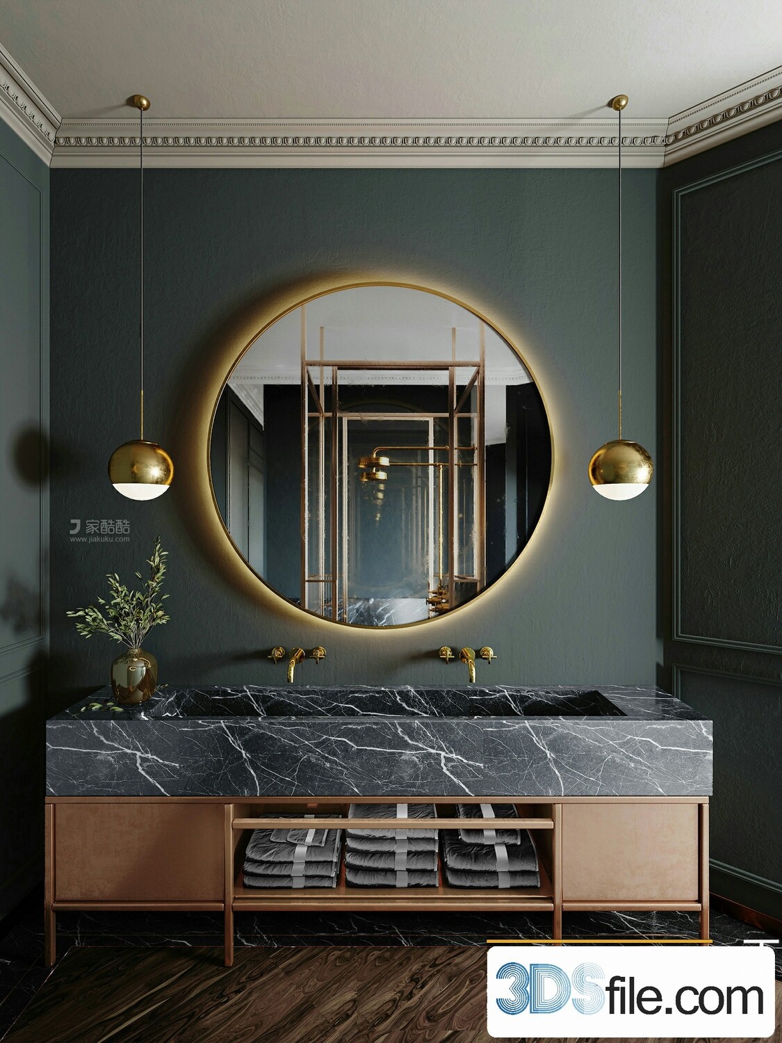 17 Bath room 3d models vol.10
