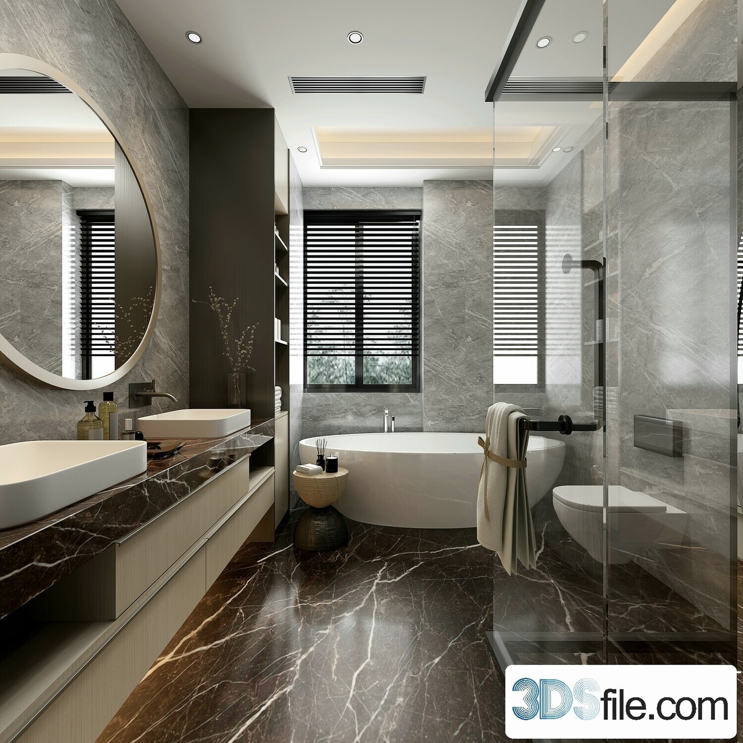 17 Bath room 3d models vol.10