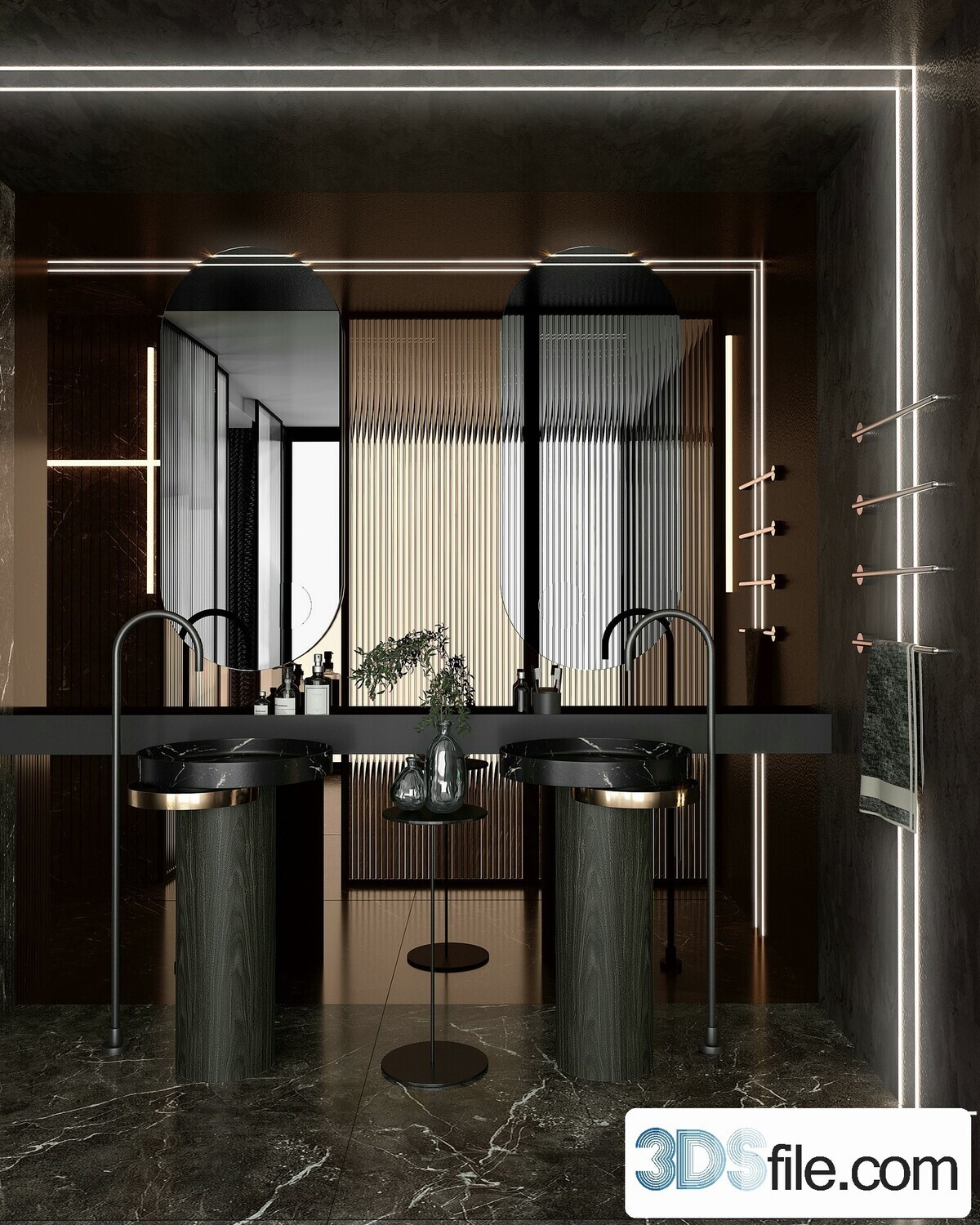 17 Bath room 3d models vol.10