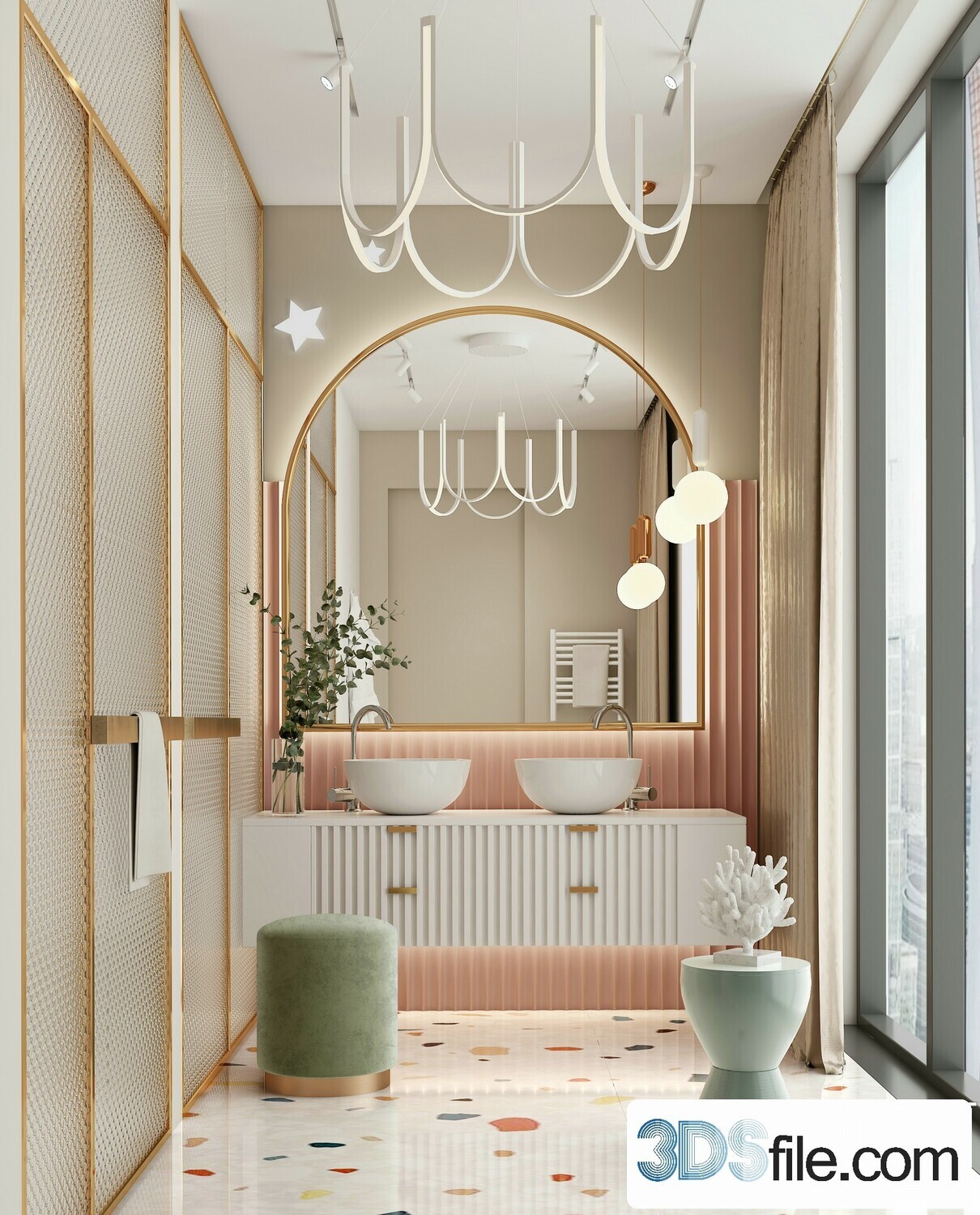 17 Bath room 3d models vol.10