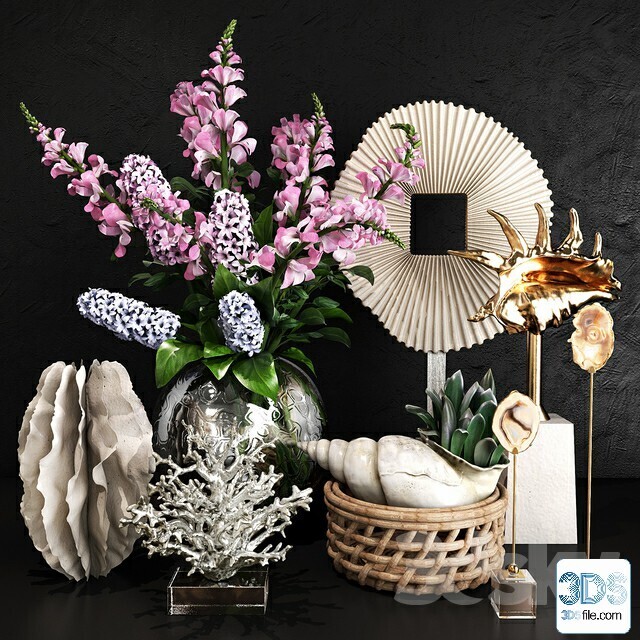 250 Decorative setS 3d models vol.14