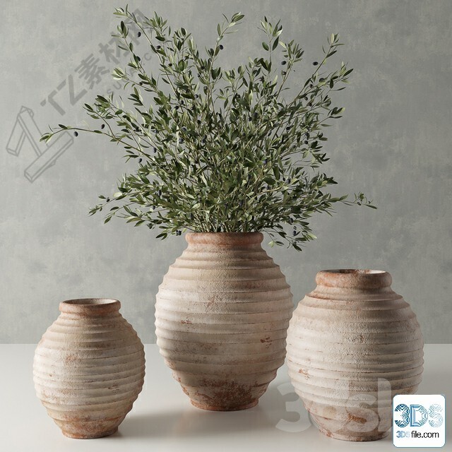 250 Decorative setS 3d models vol.14