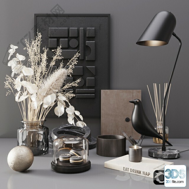 250 Decorative setS 3d models vol.14