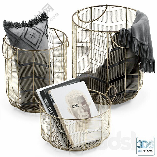 250 Decorative setS 3d models vol.14