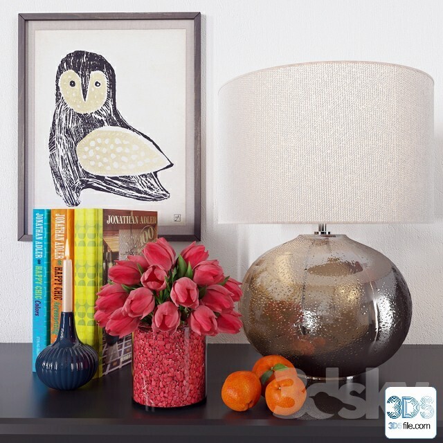 250 Decorative setS 3d models vol.14