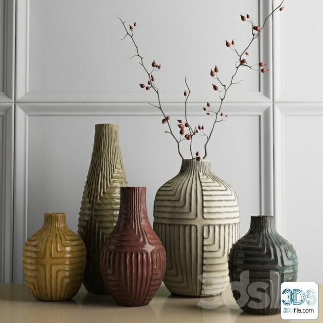 250 Decorative setS 3d models vol.14