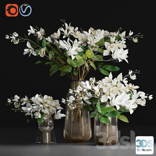 250 Decorative setS 3d models vol.14