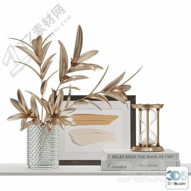 250 Decorative setS 3d models vol.14