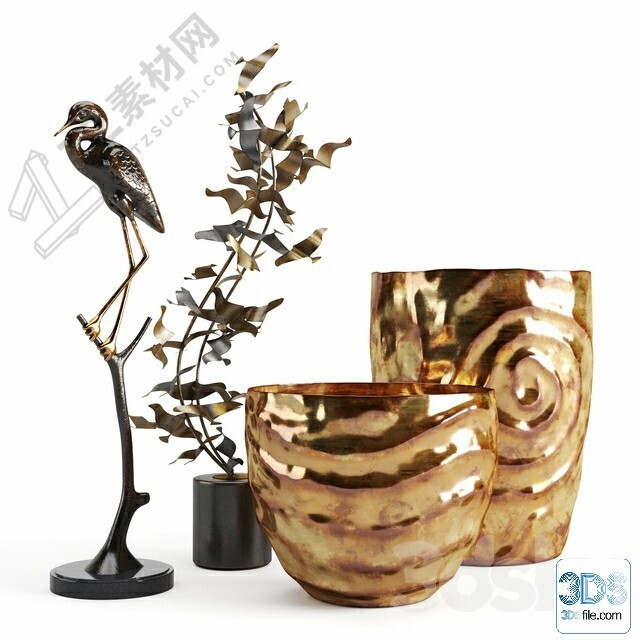 250 Decorative setS 3d models vol.14