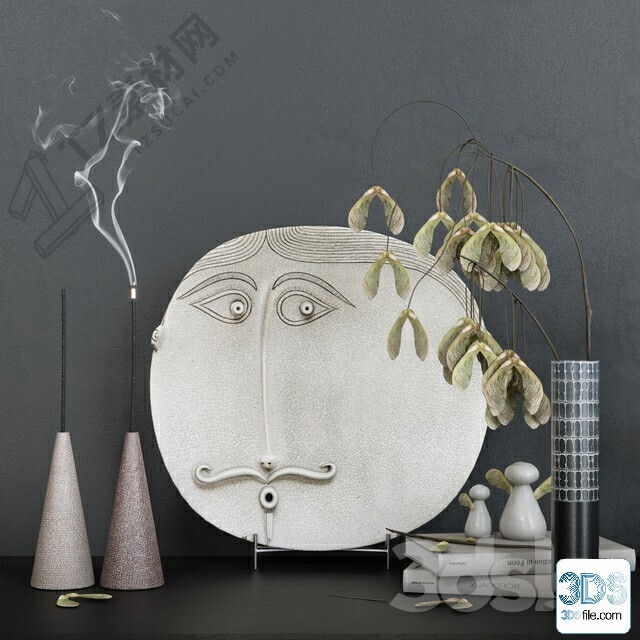 250 Decorative setS 3d models vol.14