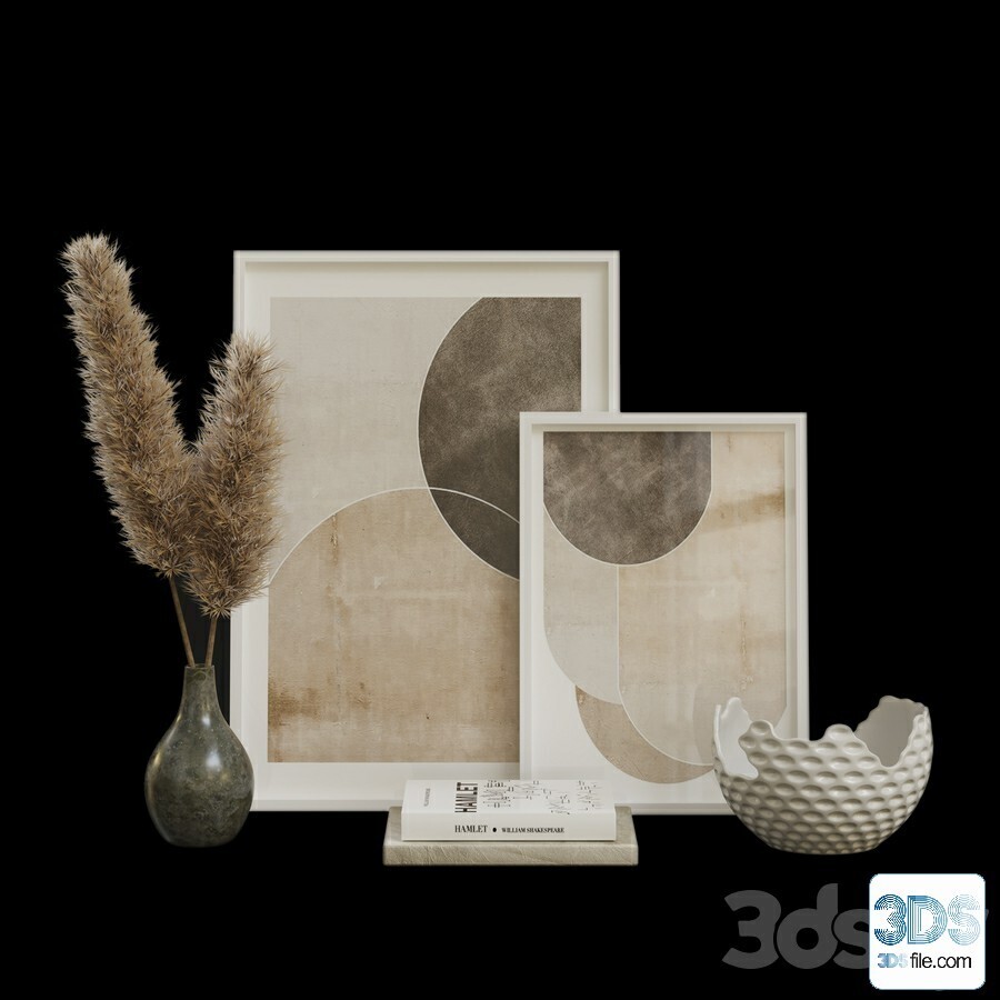 250 Decorative setS 3d models vol.14