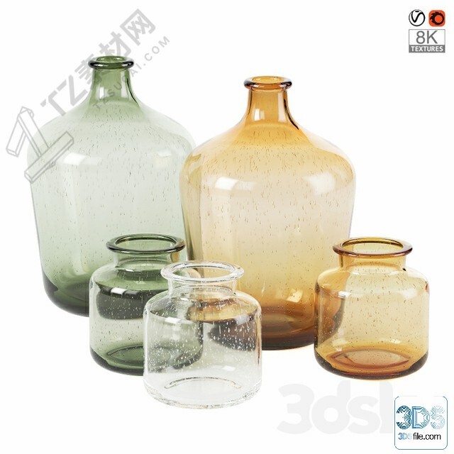 250 Decorative setS 3d models vol.14