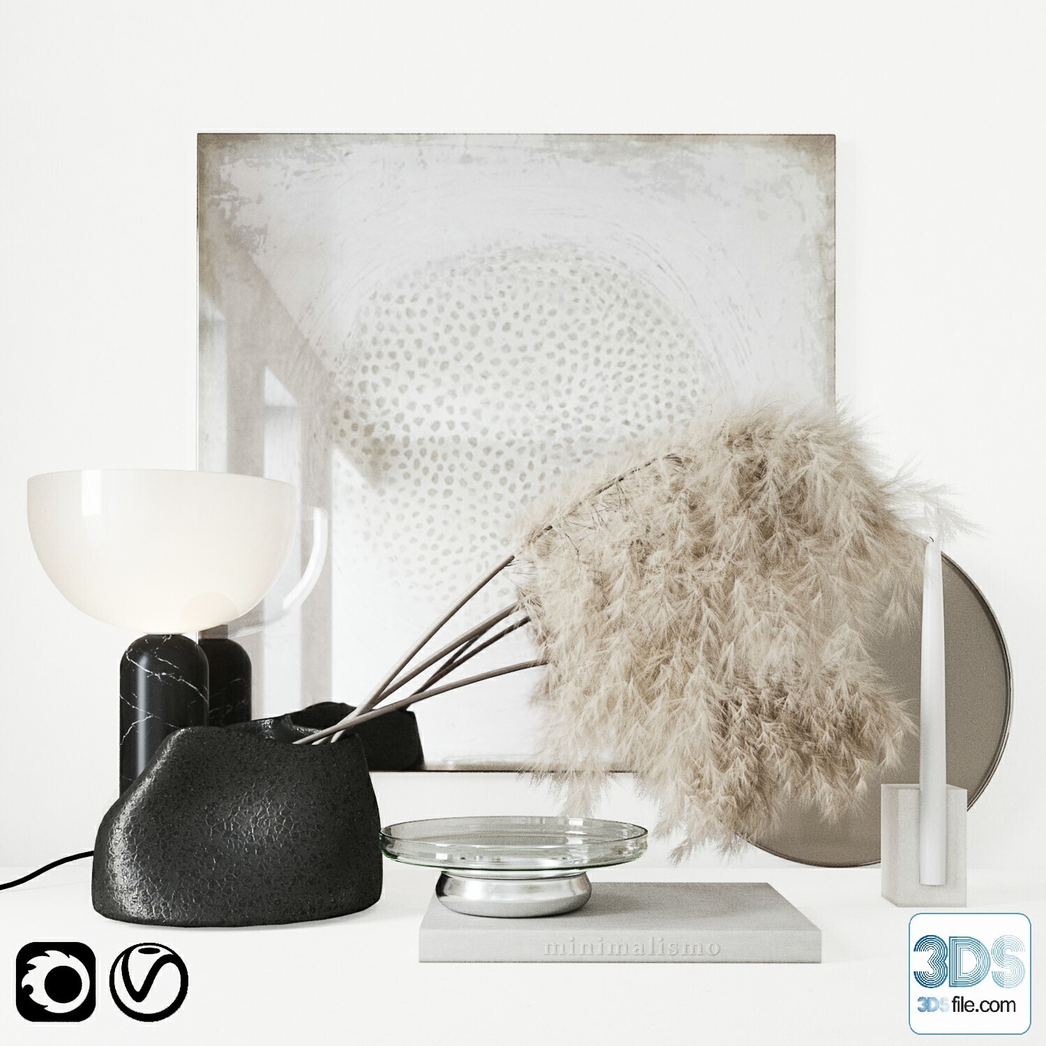 250 Decorative setS 3d models vol.14