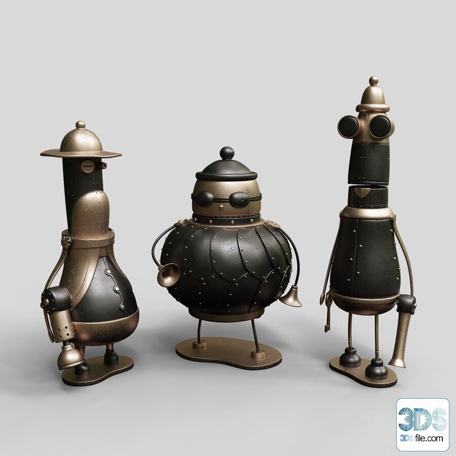 250 Decorative setS 3d models vol.14