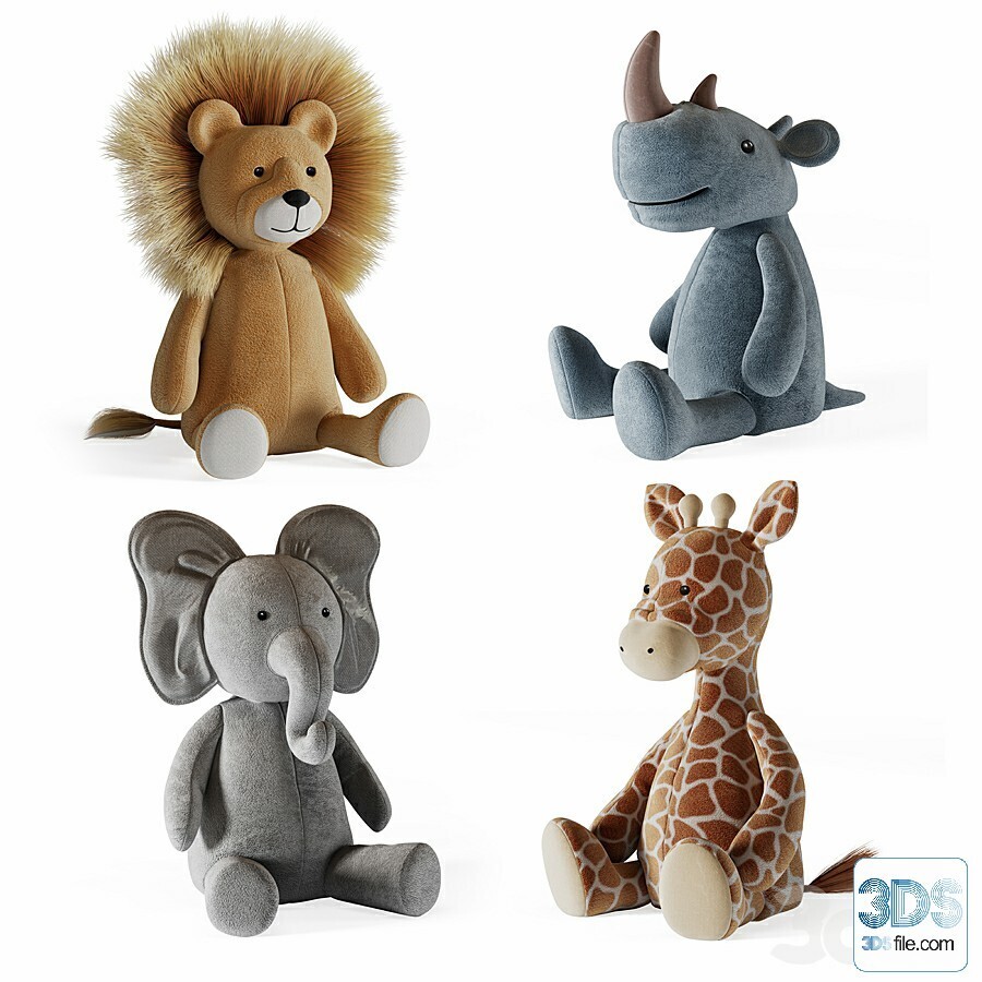 250 Decorative setS 3d models vol.14