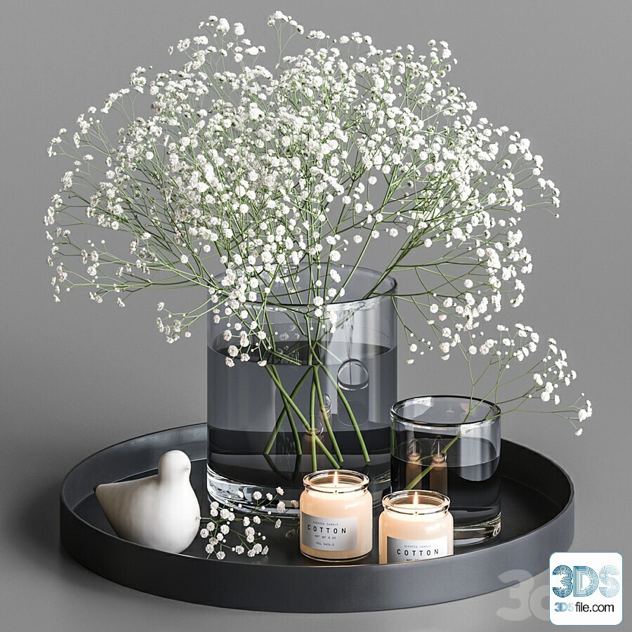 250 Decorative setS 3d models vol.14